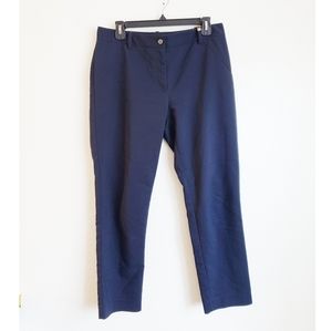 Calvin Klein Work Pant Stretchy Navy Size 8